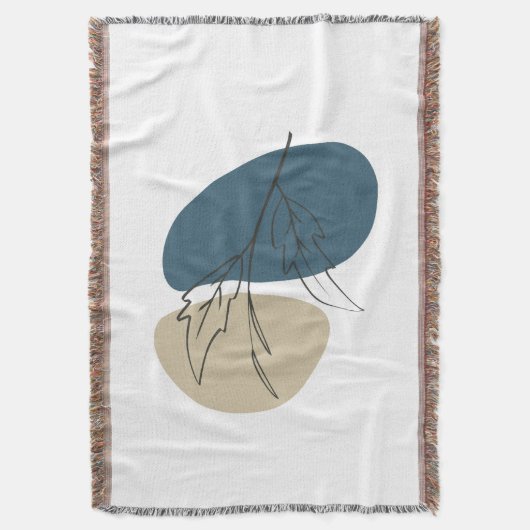 Boho Art Decke (Vorderseite Vertikal)