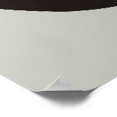 Boho Art Minimalismus Ästhetische Illustration Kun Poster (Ecke)