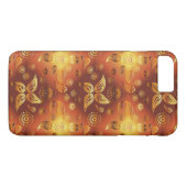 Boho Art-mit Blumenethnisches Case-Mate iPhone Hülle (Rückseite (Horizontal))