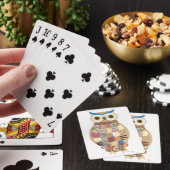 Boho Art Playing Cards Große Schüssel #1 Spielkarten (In Situ)