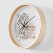 Boho Art Wall Clock - Bohemischer Stil Uhr (Winkel)