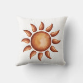 Boho-Ästhetik-Regenbogen-Party Kissen (Rückseite)