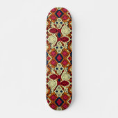 Boho Ästhetische Imitats Crochet Wall Art Skateboa Skateboard (Vorne)