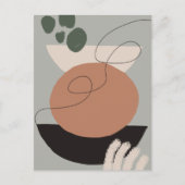 Boho Ästhetische Postkarte 010 (Vorderseite)