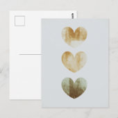Boho Ästhetische Postkarte 011 (Vorne/Hinten)