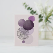 Boho Ästhetische Postkarte 020 (Stehend Vorderseite)