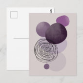 Boho Ästhetische Postkarte 020 (Vorne/Hinten)