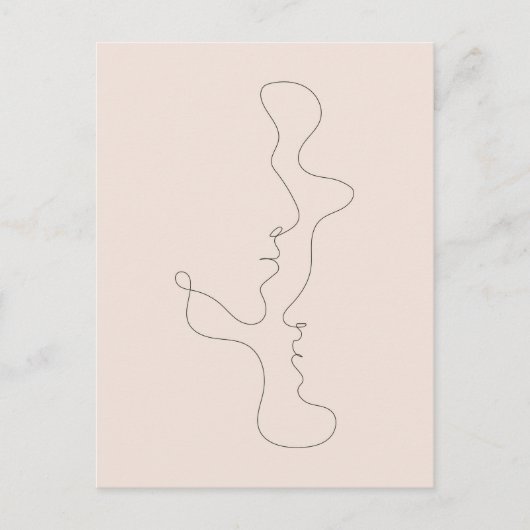 Boho Ästhetische Postkarte 023 (Vorderseite)