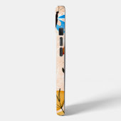 Boho ästhetischen Stickers Collage Phone Case (Rückseite / Links)