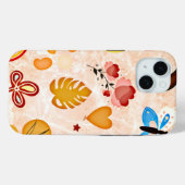 Boho ästhetischen Stickers Collage Phone Case (Rückseite (Horizontal))