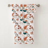 BOHO Ästhetisches Muster A10 Badhandtuch Set (Insitu)