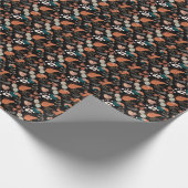 BOHO Ästhetisches Muster A10 Black BG Geschenkpapier (Ecke)