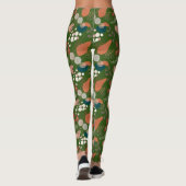 BOHO Ästhetisches Muster A10 D Green BG Leggings (Rückseite)