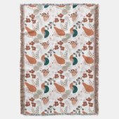 BOHO Ästhetisches Muster A10 Decke (Vorderseite Vertikal)