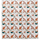 BOHO Ästhetisches Muster A10 Duschvorhang (Vorderseite)