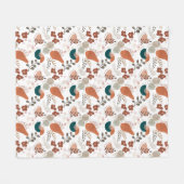 BOHO Ästhetisches Muster A10 Fleecedecke (Vorderseite (Horizontal))