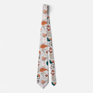 BOHO Ästhetisches Muster A10 Offwhite BG Krawatte