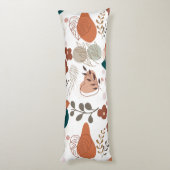 BOHO Ästhetisches Muster A10 Seitenschläferkissen (Rückseite (Vertikal))