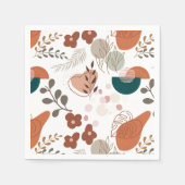 BOHO Ästhetisches Muster A10 Serviette (Vorderseite)