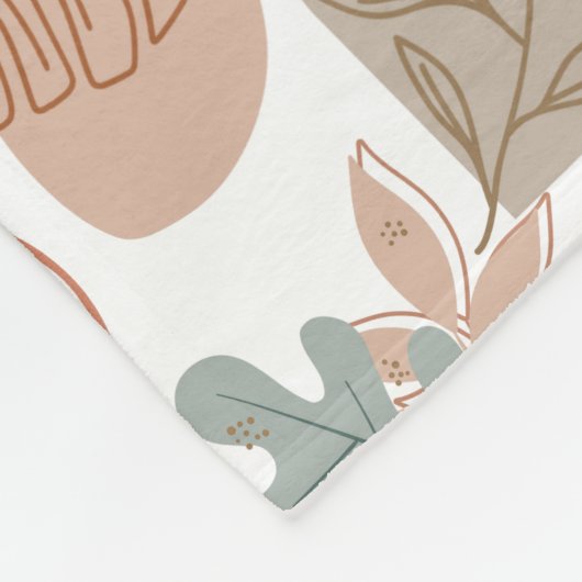 BOHO Ästhetisches Muster A11 Fleecedecke (Ecke)