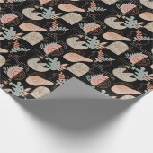 BOHO Ästhetisches Muster A11 Geschenkpapier (Ecke)