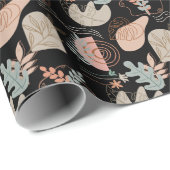 BOHO Ästhetisches Muster A11 Geschenkpapier (Rolleneckpunkt)