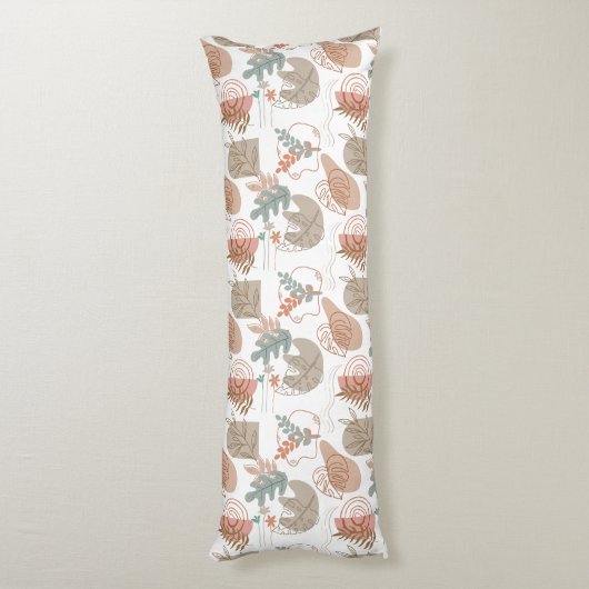 BOHO Ästhetisches Muster A11 Seitenschläferkissen (Rückseite (Vertikal))