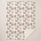 BOHO Ästhetisches Muster A11 Sherpadecke (Vorderseite)