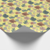 BOHO Ästhetisches Muster A12 L Gelbe BG Geschenkpapier (Ecke)