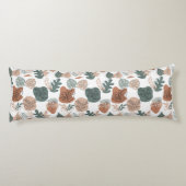 BOHO Ästhetisches Muster A12x4.weiß Seitenschläferkissen (Rückseite)