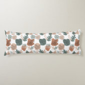 BOHO Ästhetisches Muster A12x4.weiß Seitenschläferkissen (Vorderseite)