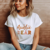 Boho Auntie Bear T-Shirt