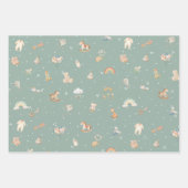 Boho Autumn Baby Shower Geschenkpapier Set (Vorderseite 3)