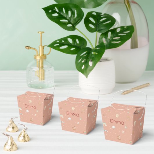 Boho Autumn Babydusche Personalisiert Geschenkschachtel (Zahlreiche)