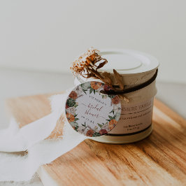 Boho Autumn Brautparty Geschenkanhänger