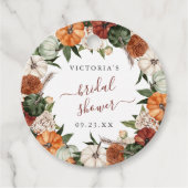 Boho Autumn Brautparty Geschenkanhänger (Vorderseite)