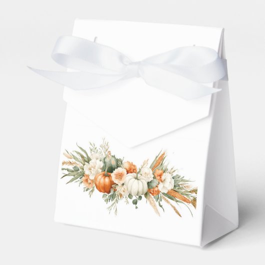 Boho Autumn Floral Arrangement Geschenkschachtel (Vorderseite)