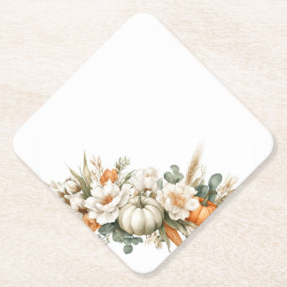 Boho Autumn Floral Arrangement Untersetzer