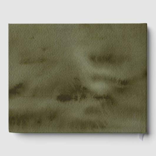 Boho Autumn Floral Wedding Gästebuch (Rückseite)