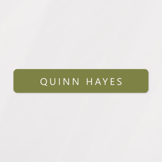 Boho Autumn Name Labels Etiketten (Design 1)