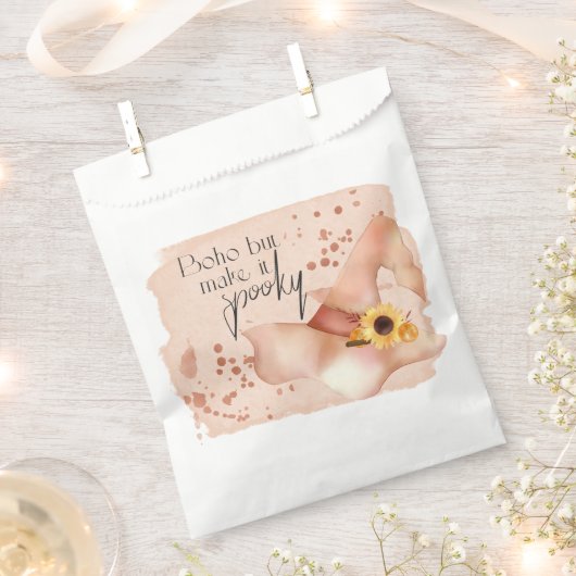 Boho Autumn Quote Geschenktütchen (Ausgeschnitten)