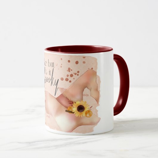 Boho Autumn Quote Tasse (VorderseiteRechts)