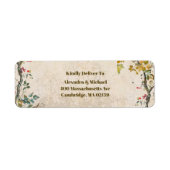 Boho Autumn Wildblume Botanical Wedding (Vorne)