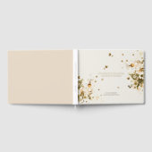 Boho Autumn Wildblume | Botanische Hochzeit Gästebuch (Voll)