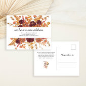 Boho Autumn Wildblumen | Ankündigung der Beförderu