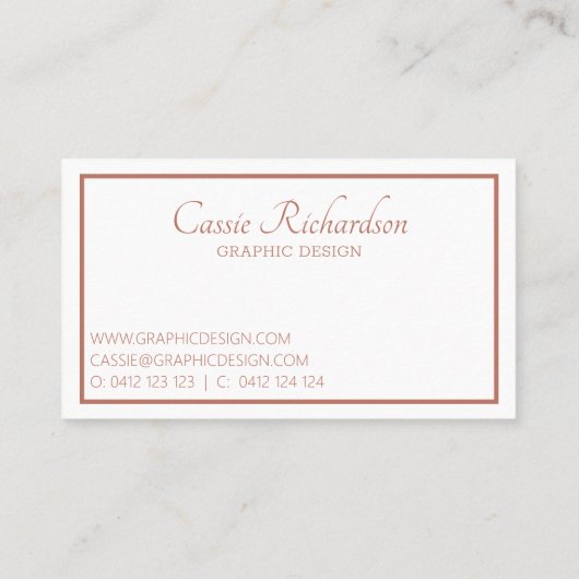 Boho Aztec Feather Muster Visitenkarte (Rückseite)