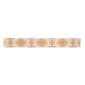 Boho Aztec Mudcloth Satinband (Vorderseite)