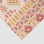 Boho Aztec Mudcloth Seidenpapier (Detail)
