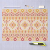 Boho Aztec Mudcloth Seidenpapier (Handwerk)