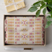 Boho Aztec Mudcloth Seidenpapier (Geschenk)